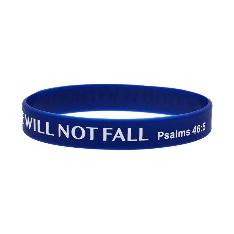 50 Stück Jesus-Silikonarmbänder, Freundschaftsgeschenk, Armband „Alles ist möglich für den, der glaubt“ – Detail 6