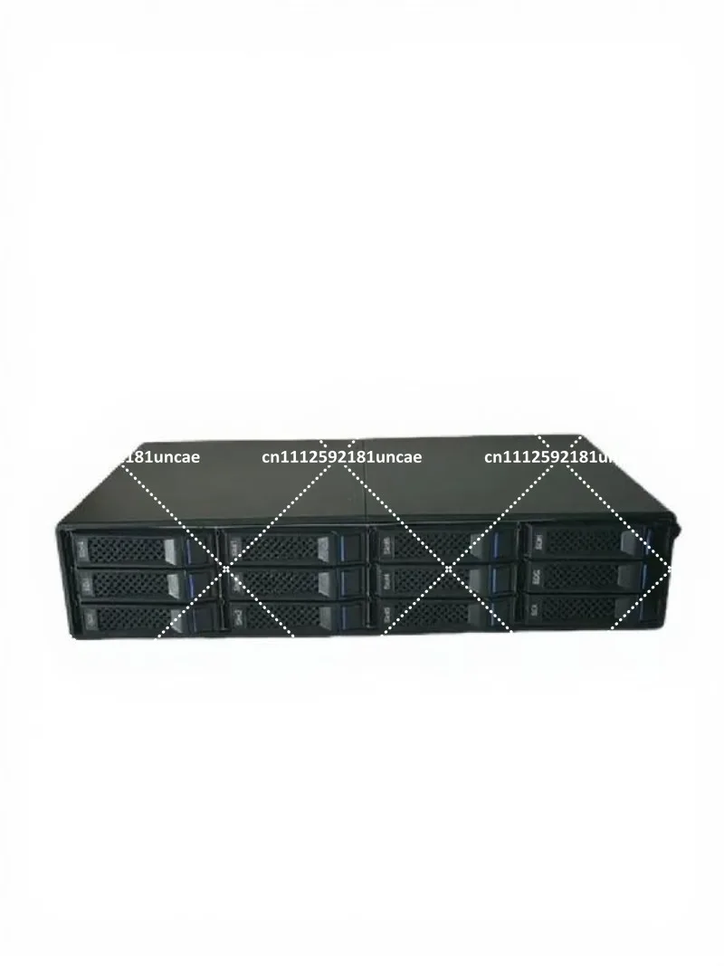 12 Bay Hard Drive Enclosure for JBOD External Storage Expansion, 12G Backplane Compatible with NAS Server