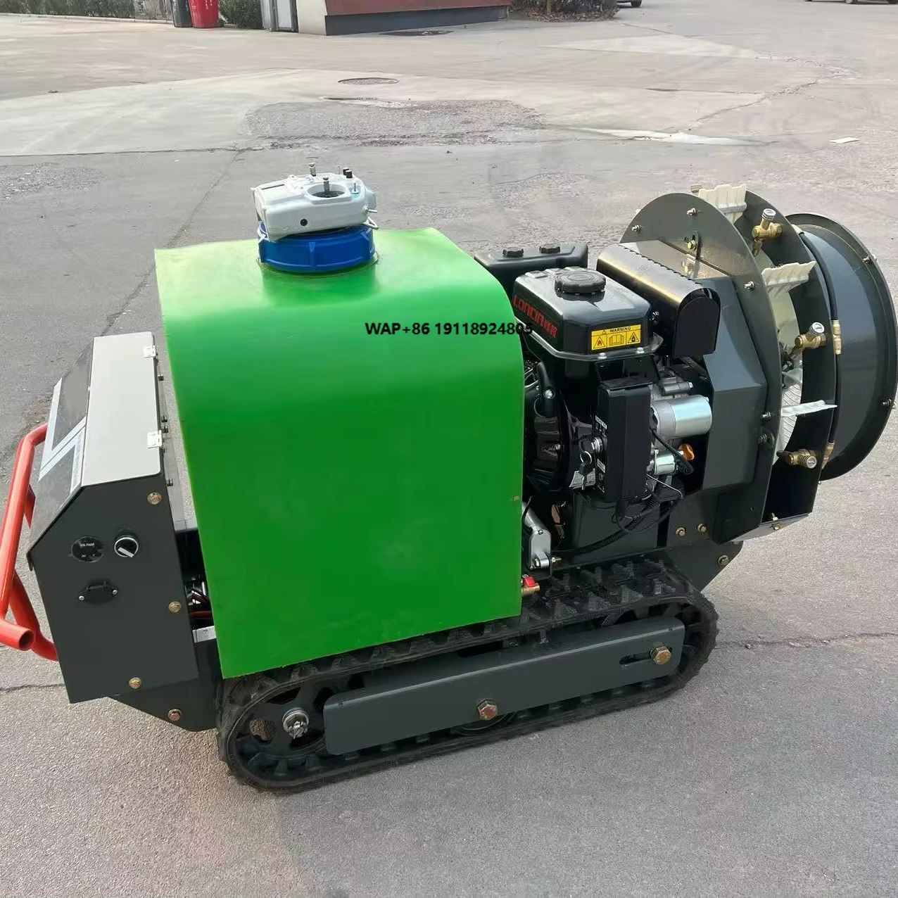 

Self-propelled Remote Control Sprayer High Productivity Pesticide Application Wind-Driven Orchard Sprayer with 1-Year Warranty