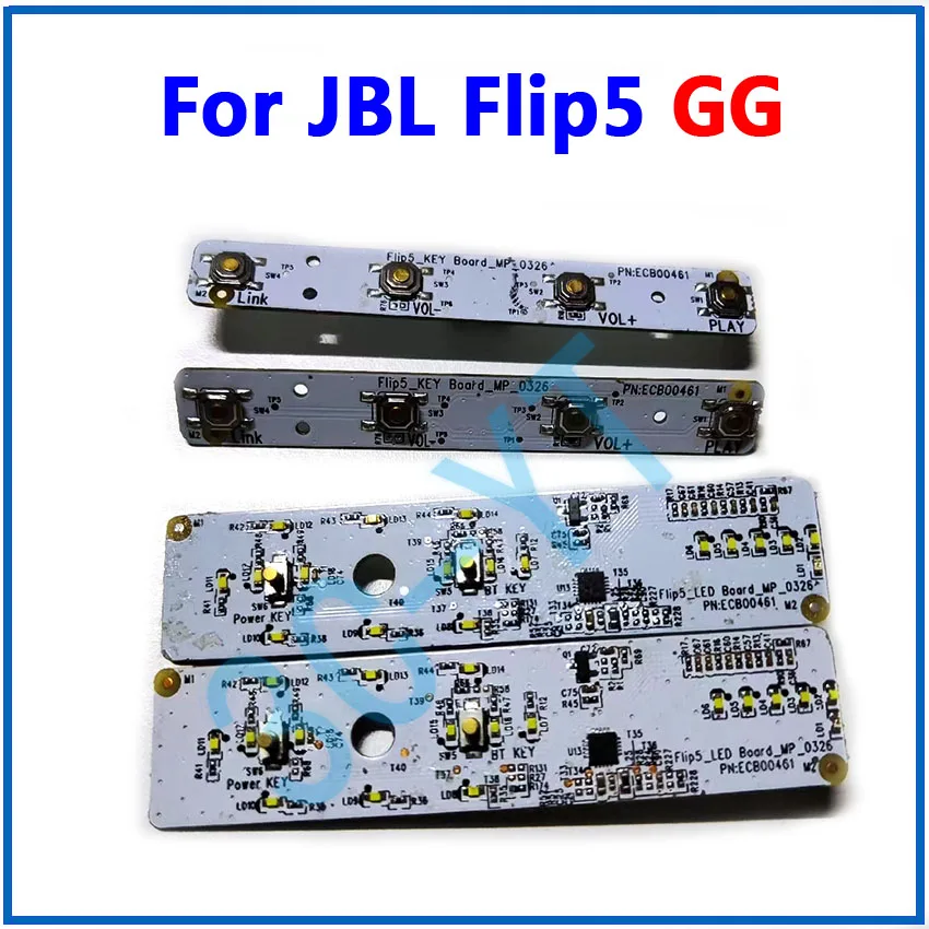 

1Set Original Disassembly Products For JBL Flip 5 GG PLAY Button Board Connector Bluetooth Speaker Volume Menu Button Board