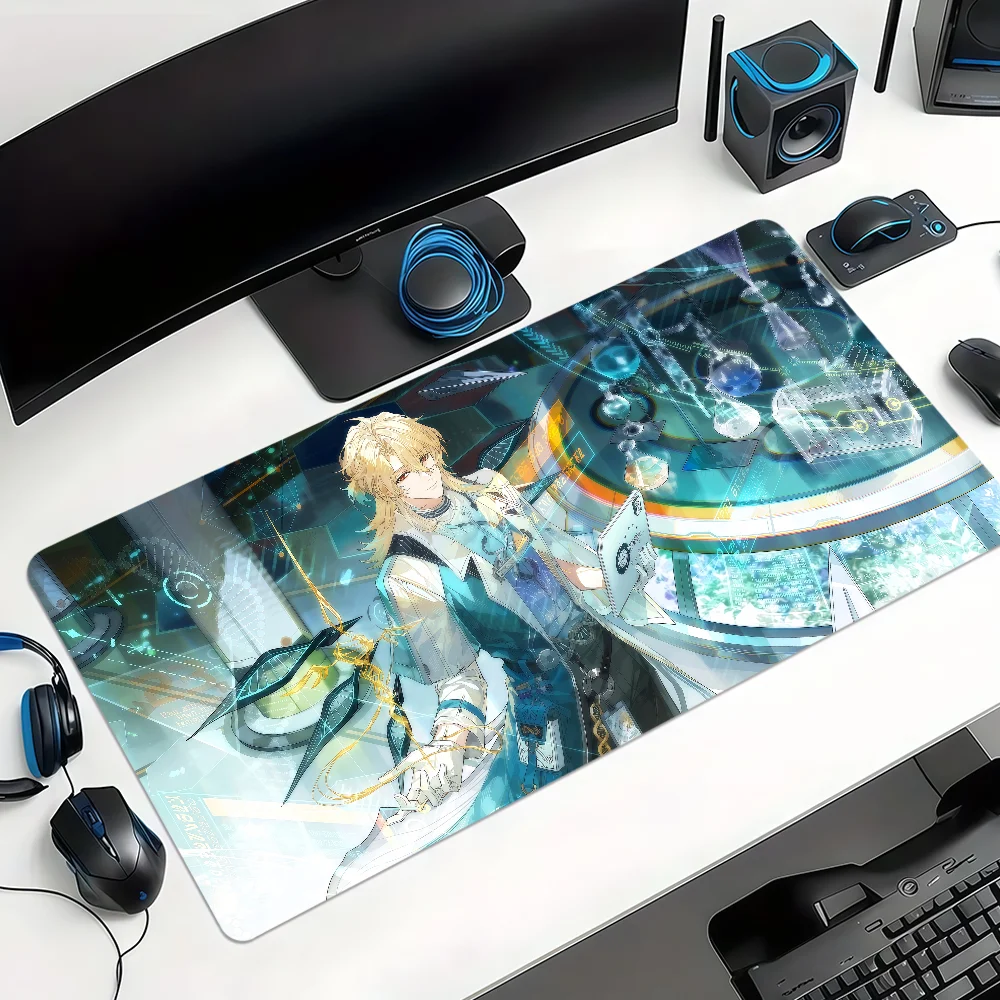 

luuk herssen Wuthering Waves wuwa Mouse Pad Non-slip Lockedge Thickened Desktop MousePad Large Comfort Gaming Office Student
