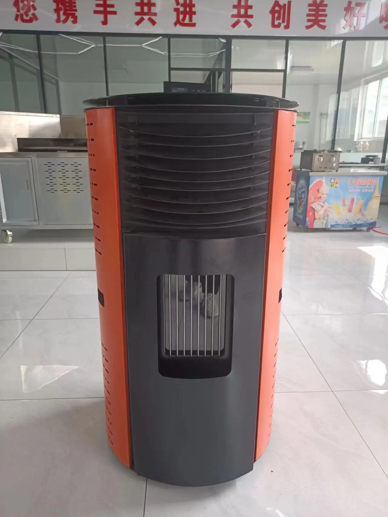 

Manufacturer High Quality Burning Furnace Industrial Pellet Stove Indoor Wood Pellet Stove Cast Iron 200 260