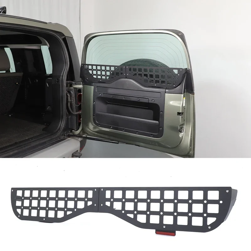 For Land Rover Defender 90 110 130 2020+ car dashboard water cup holder rear ventilation blinds accessories Aluminum alloy black
