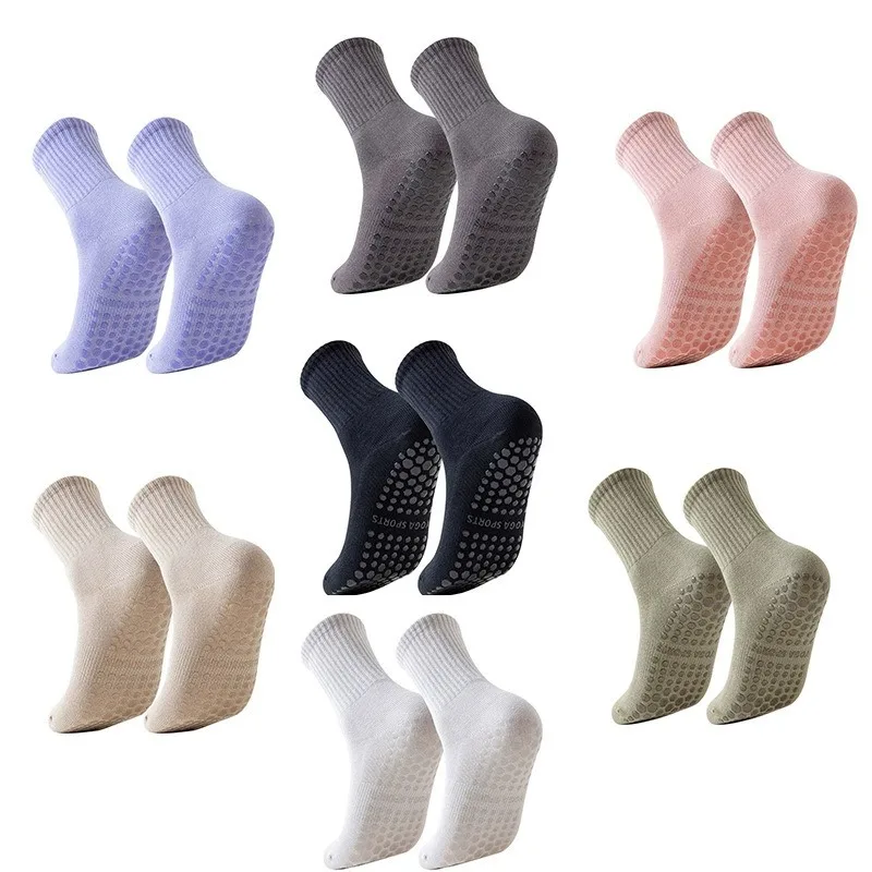 

8 pairs Ladies' fashion versatile long socks comfortable sports socks mid length socks anti slip minimalist cotton socks ﻿
