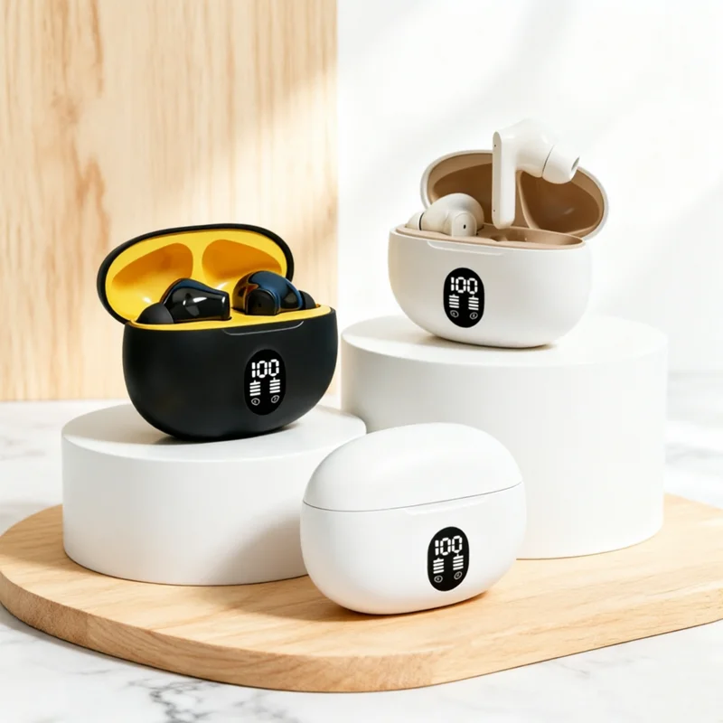 NUEVOS Auriculares Inalámbricos TWS 895B, Auriculares Bluetooth para Juegos con Micrófono, Reducción de Ruido, Alta Fidelidad y Bajos Profundos