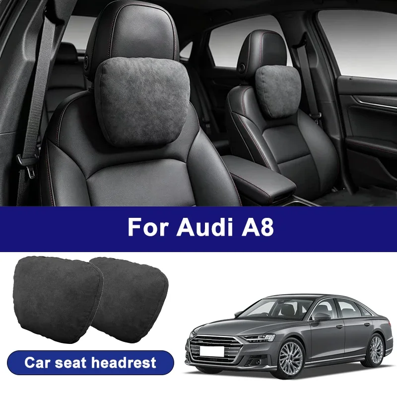 

For Audi A8 car headrests, soft universal adjustable car seat pillows, car neck pillow cushions, car accessories