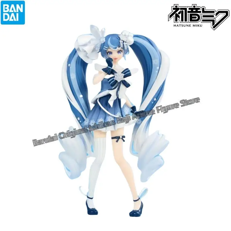 

Bandai в наличии, оригинальная коробка, гаражный комплект Хацунэ Мику Ичиiban Kuji, персонажи аниме, Коллекционная оригинальная фигурка, статуя