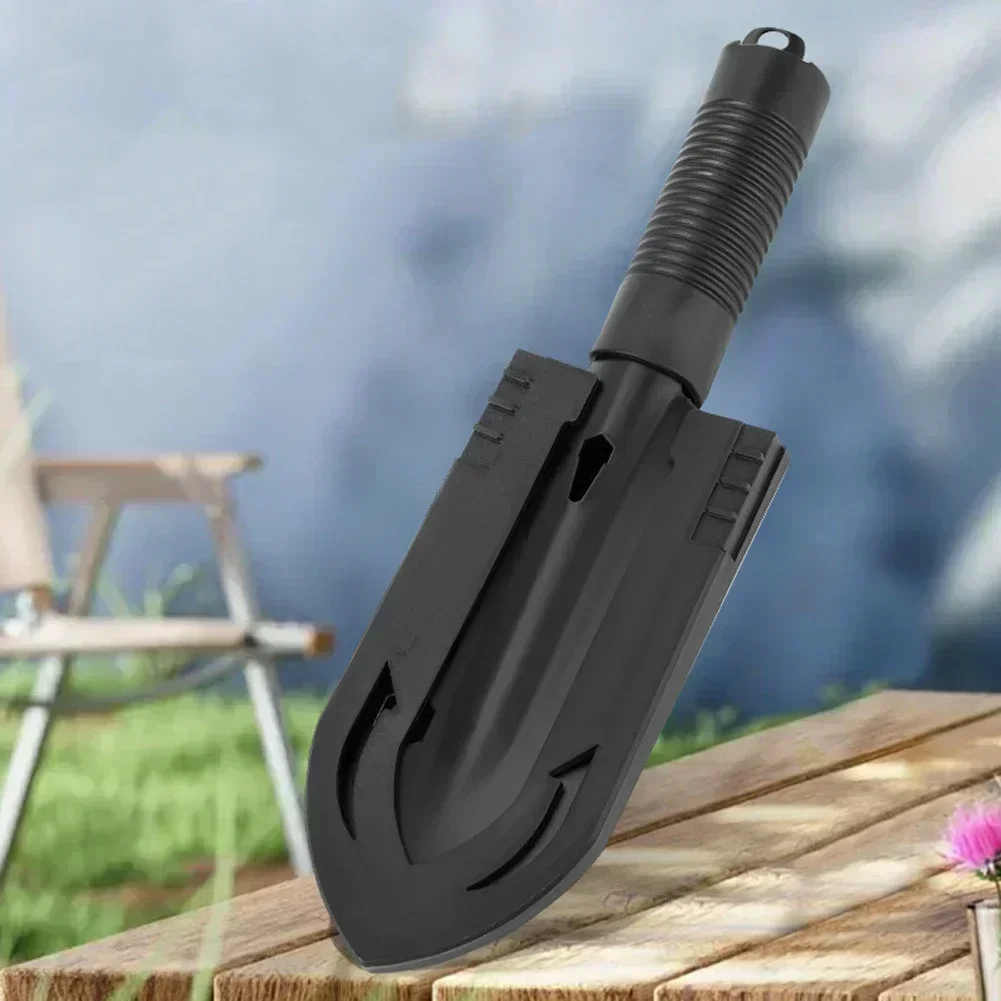 Pala da campeggio all'aperto 8 funzioni Pala da ingegnere portatile Pala da giardino multifunzionale per esterni portatile Utensili manuali multipli