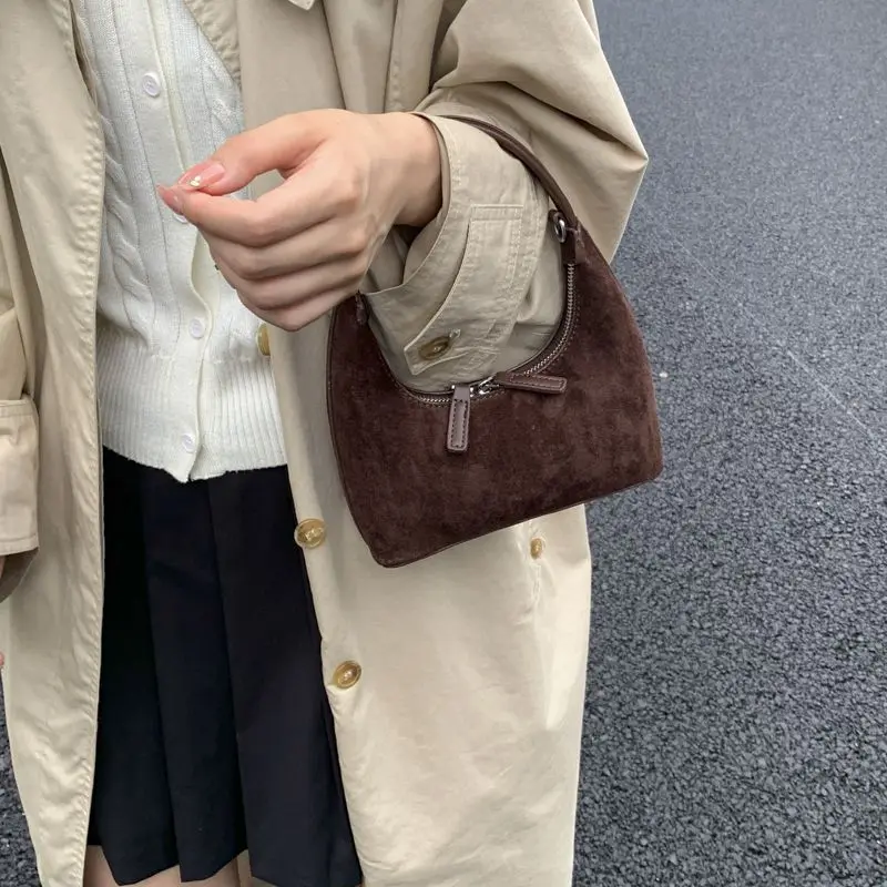 JIAERDI ريترو ماتي حقيبة يد المرأة المدمجة حقيبة كتف رائعة السيدات اليومية الركاب حقائب كروسبودي خريف شتاء جديد 2025