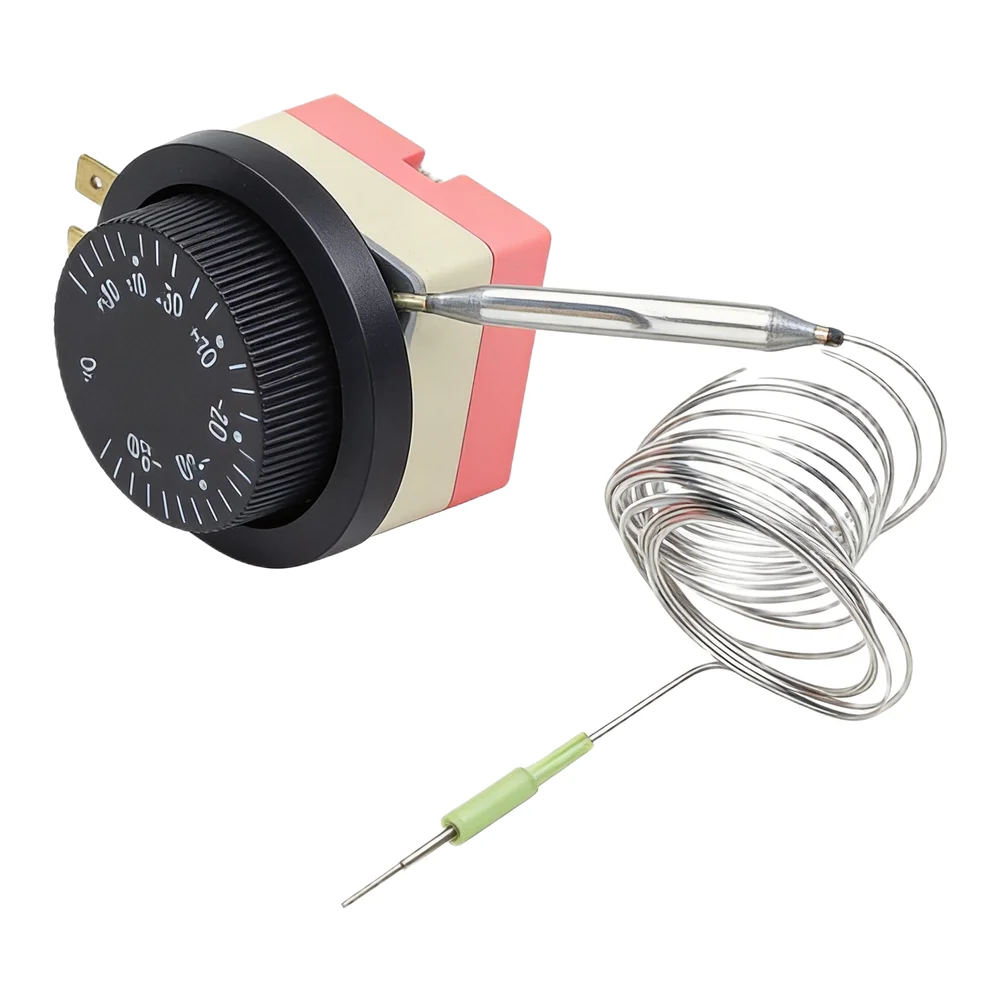 Thermostat 711 Cooling Unit Temperature Regulator for Refrigerators with 1.6 Meter Sensing Cable and Stable Output