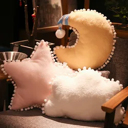 Ins Sofa Pillow Cute Love Cushion Headboard Crown Pillow Drifting Window Living Room Decoration Girl's Heart Pillow
