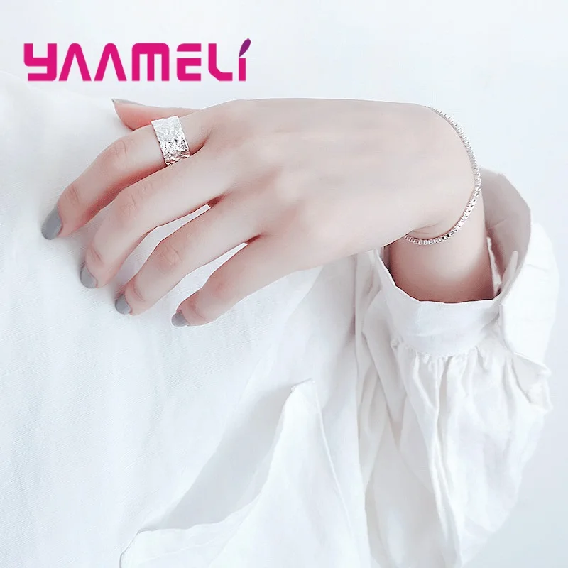 Exaggerated Nigh Club Hip Hop Party Ring for Male Female S925 Sterling Silver Opening Adjustable Jewelry Novelty Fashion - Image 5