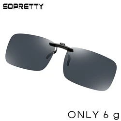 2022 New Clip-on Sunglasses Clips Tide Ultra-light Myopia Polarized Sunglass Clip-Up Fishing Anti-ultraviolet Set Mirror CK003