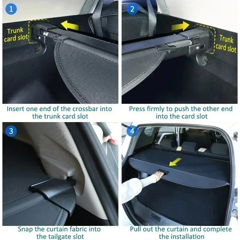 ستارة صندوق السيارة لملحقات GLK X204 220 200 350 2010 ~ 2015 قسم تخزين صندوق السيارة أجزاء الخصوصية الداخلية