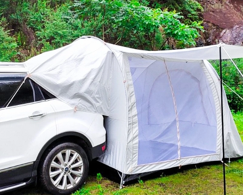 Self-driving tour, one living room, rear tent, outdoor rear tent, convenient inflatable tent, multi-purpose rear extension tent