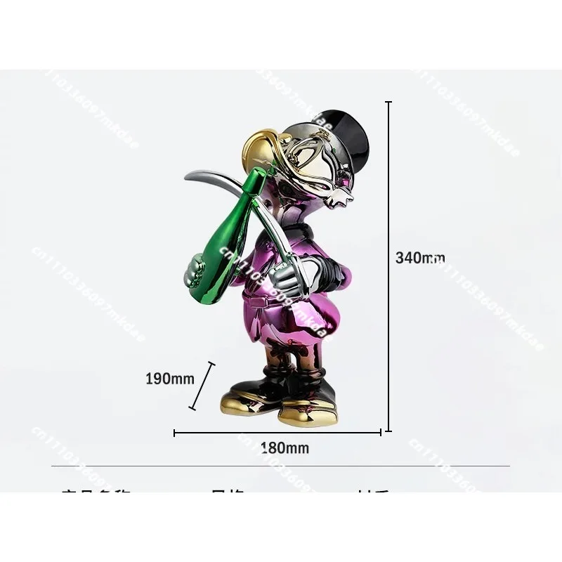 Eenden ornamenten, licht luxe hoogwaardige woonaccessoires, woondecoraties, sculptuurgeschenken - afbeelding 2