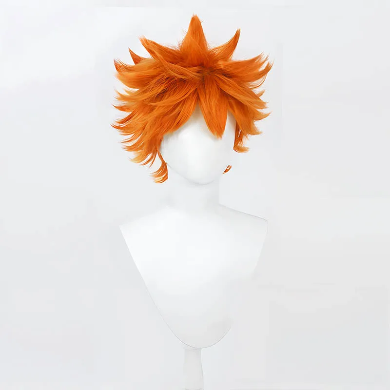 Hinata Shoyo Cosplay Wig Haikyuu!! Anime Strands Performance Hair Halloween For Women