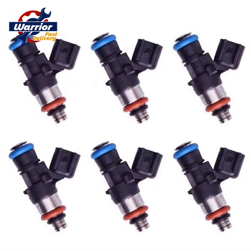 

0280158191 6Pcs Fuel Injector Nozzle for Ford Edge Explorer Flex Mustang 3.5L-3.7L Lincoln MKT MKX Continental 3.7L