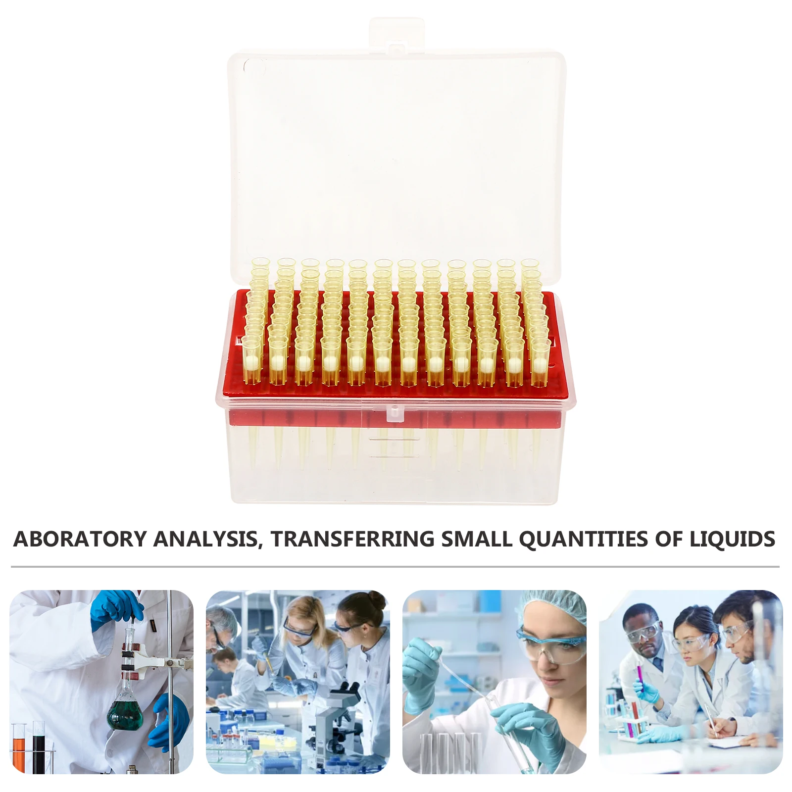 

Pipettes Tips Filter Element Suction Head Filtering Plastic Laboratory Supplies