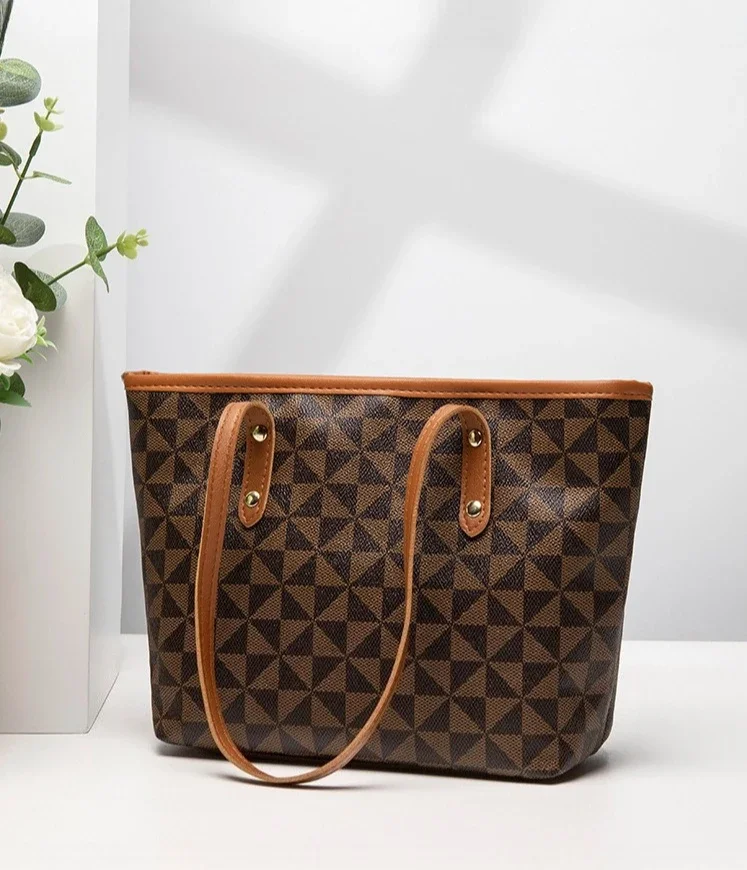 Große Kapazität Schultertasche Damen PU-Leder Handtasche für Pendeln und Freizeitnutzung Vielseitige Tragetasche – Detail 10