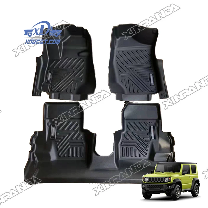 

Floor Mat for Suzuki Jimny TPE 3 Door Jimny Car Floor Mats Carpet JB64 JB74W JB74 LHD RHD 2019 2020 2021 2022 2024