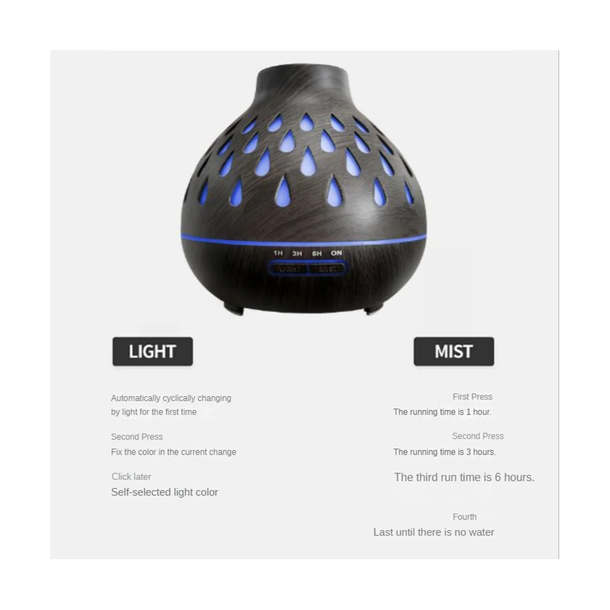 USB-увлажнитель воздуха, 400 мл