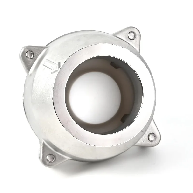 Válvula de retenção manual Oen-Way NW16-50 sem retorno KF16-KF50 de aço inoxidável SS304 SS316L PTFE selos para mídia de gás OEM ODM