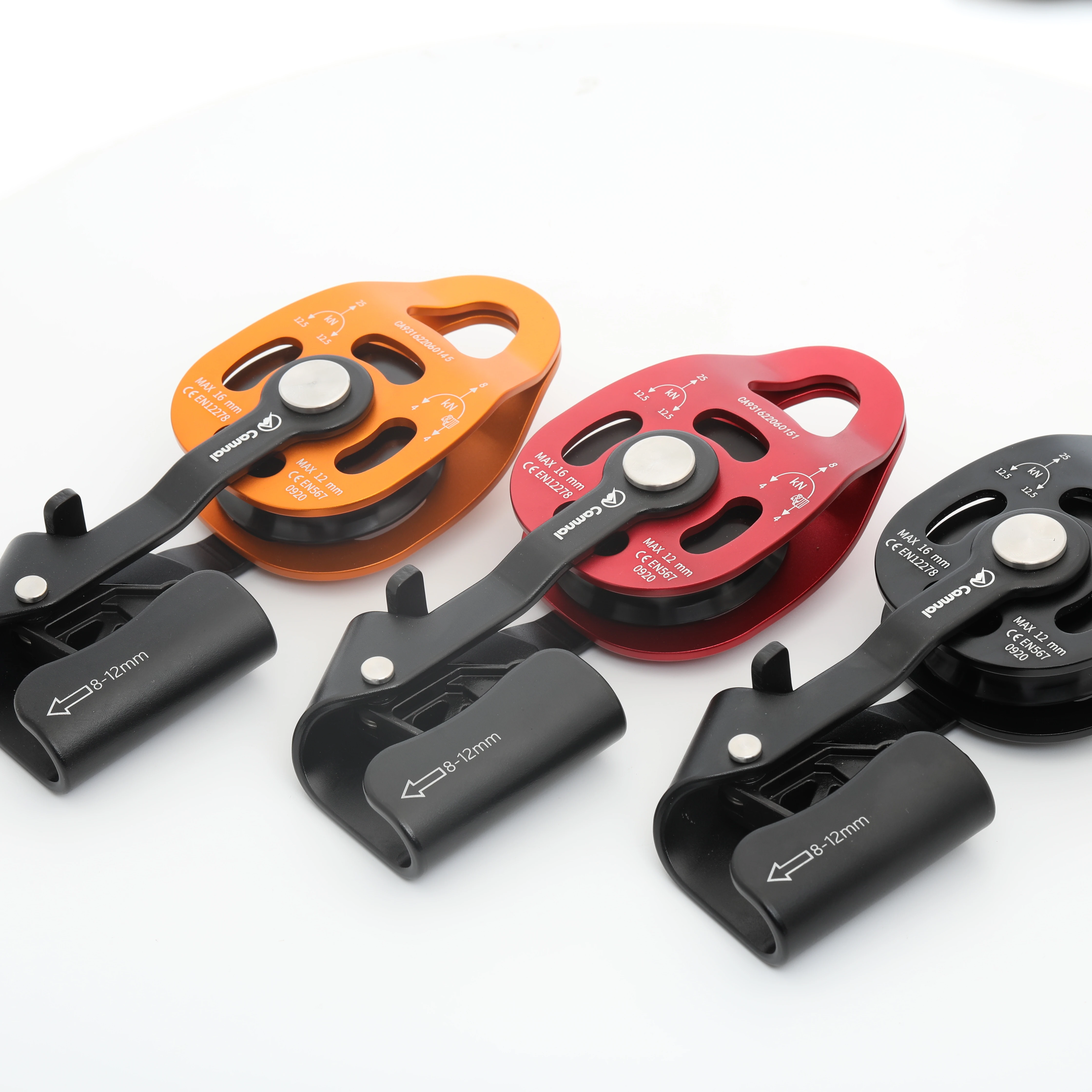 Heavy Duty Labor-Saving Lifting Hoist Self-Locking Pulley Hook for Air Conditioner Installation 7075 Aviation Aluminum
