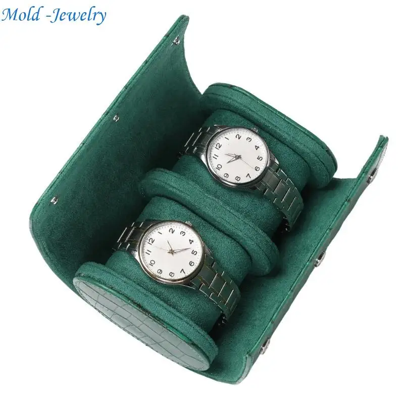 

69HB Luxurious Watch Display Case with Protective Interior Travel Clock Holder for Safe and Elegant Storage at Homes