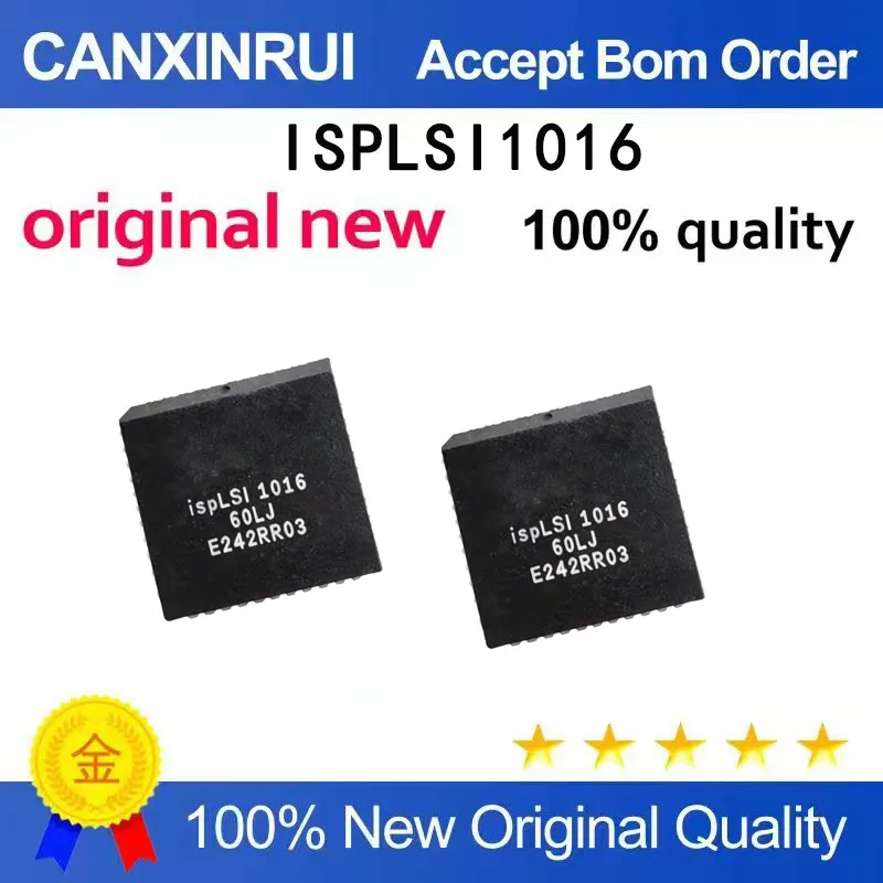 （5-100 pieces）Brand new original ISPLSI1016-60LJN ISPLSI1016 PLCC44 chip IC