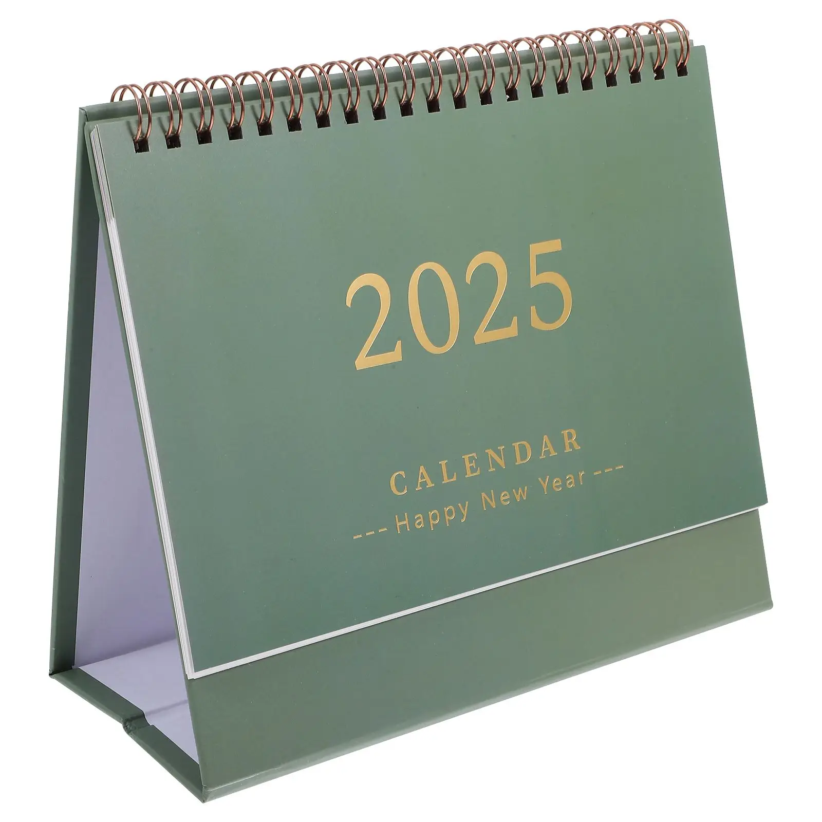 2025 Desk Calendar Office Supply Daily Use Mini Decorative Month Table Decorations Delicate Standing Desktop