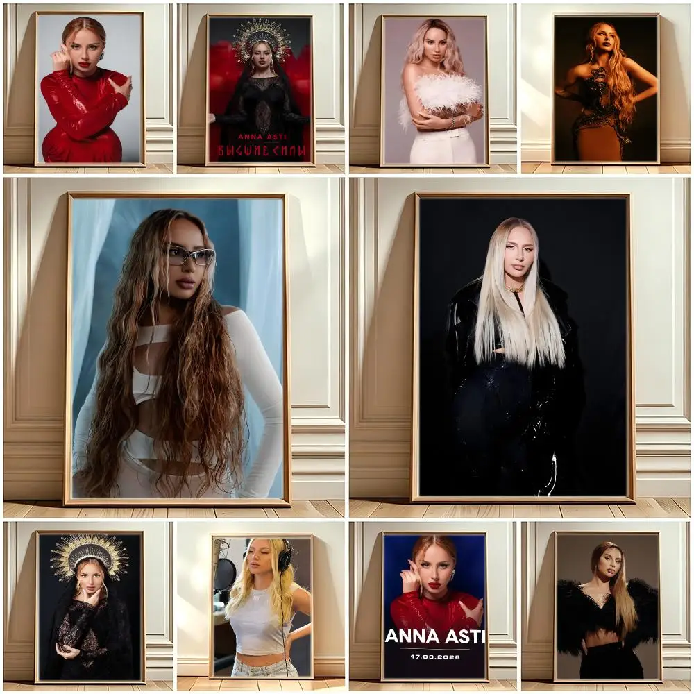 Dance Pop A-ANNA ASTI Poster Print Painting Home Decor for Bedroom Living Room Hallway