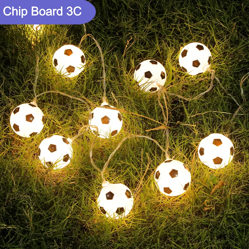 2024 German European Cup atmosphere decoration lights for bars, hotels, lottery shops, LED football lottery ambient string light