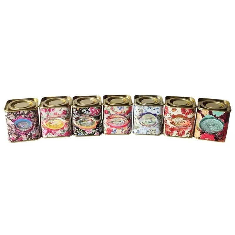 

Pry lid tea tin can tourist attractions portable souvenir
