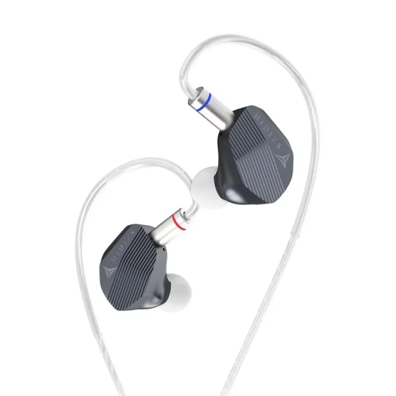 HIDIZS MP143 Salt HIFI In-ear Earphone 14.3mm Large Planar Monitors Hi-Res Audio 0.78mm plug 3.5mm 4.4mm 6N Silver-Plated Cable