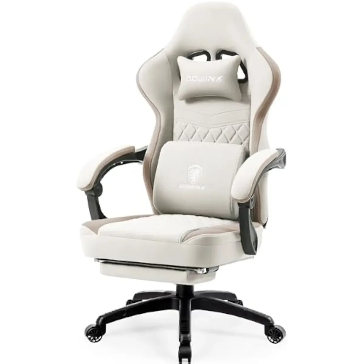 Ergonomic Mesh-Back Gaming Seat with Pocket-Spring Core Cushion • 27% Wider Wingless Design • 135-Degree Recline + Extendable Fo