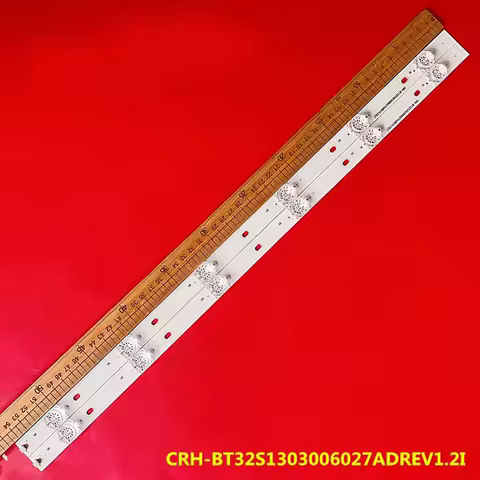 4/18PCS For Hisense led light strip 32A5605 CRH-BT32S1303006027ADREV1.2I LCD TV backlight 6 lights 3V 55cm