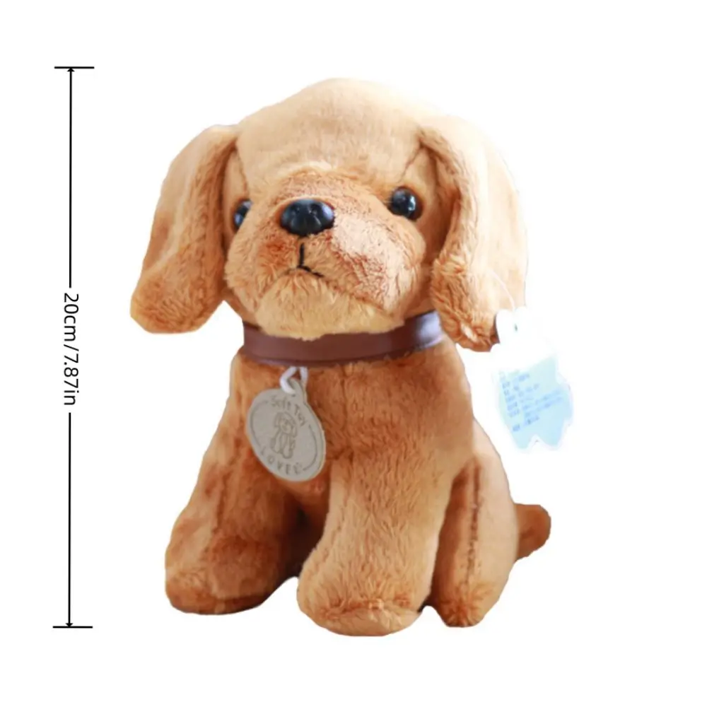 20cm pelúcia companheiro boneca pequeno cão de estimação bonito filhote de cachorro animal de pelúcia travesseiro husky golden retriever boneca animal brinquedo de pelúcia
