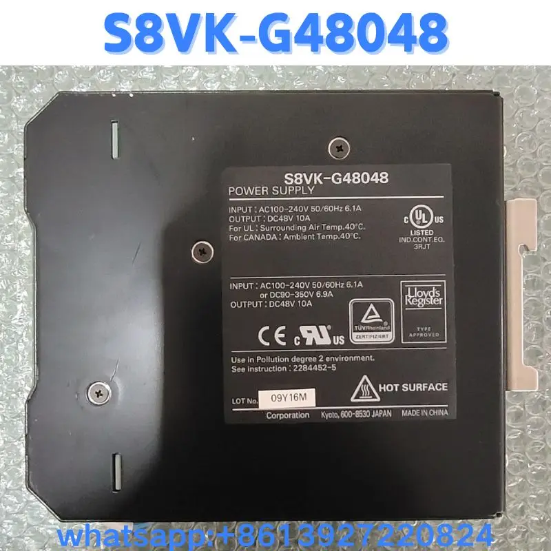 Used Power Supply S8VK-G48048 test OK Fast Shipping