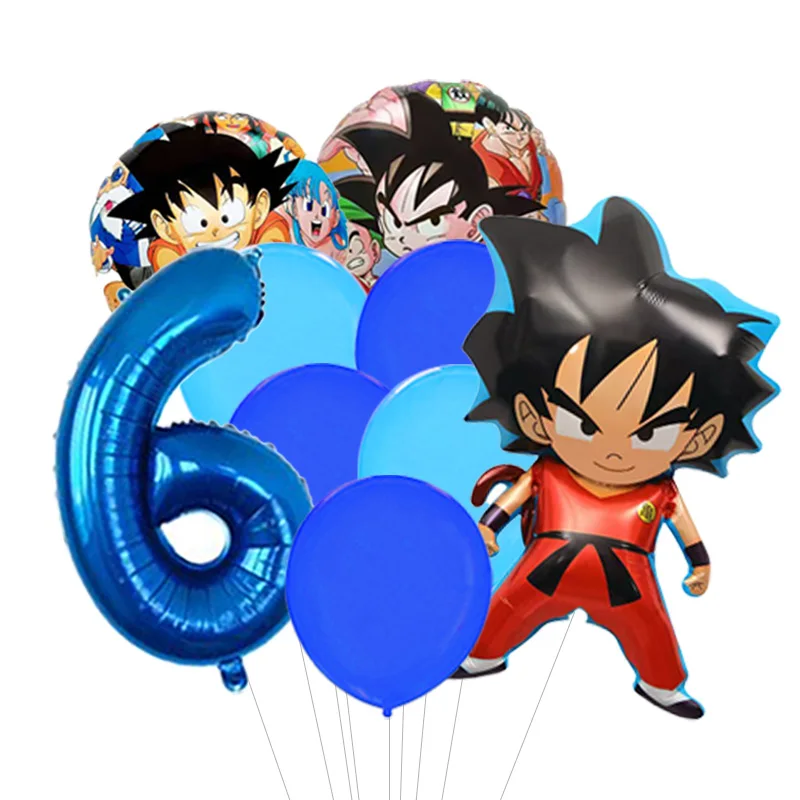 

Big Size Dragon Ball Z Character Foil Balloons Set Cartoon Anime Party Balloons For Birthday Party Baby Shower Decor Globos