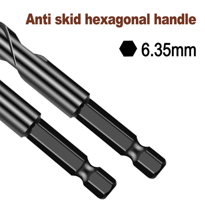 2PCS 3/4/5/6/8/10/12 mm Size Cross Hex Tile Bits Glass Ceramic Concrete Hole Opener Alloy Triangle Drill