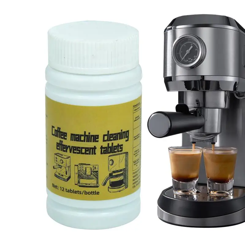 1 Bottle Espresso Coffee Machine Cleaning Tablet Effervescent Tablet Descaling Agent Kitchen Accessories Household Cleaning