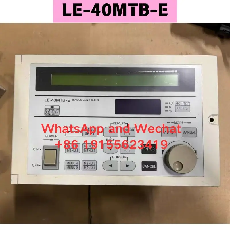 

Used LE-40MTB-E Tension controller Functional test OK Quick delivery