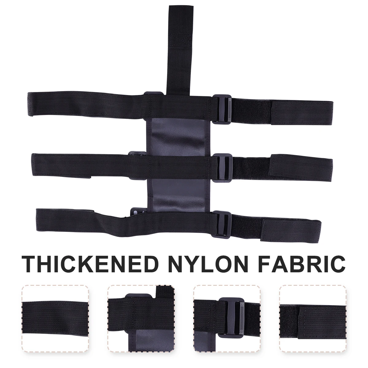 

Rugged Extinguisher Strap for Car Mount Flashlight Cup Holder Nylon Wear Resistant Fastening Band Secure Strap Extinguisher