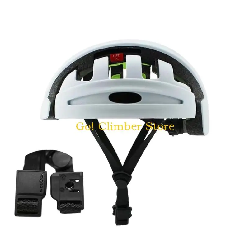 Q84C Adult Cycling Helmet for bike travel with foldable form and air openings