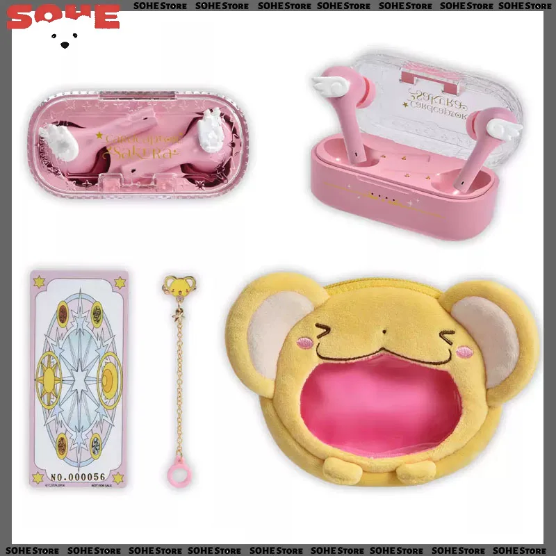 

Card Captor Sakura Bluetooth Earphones In Ear Gaming Low Latency ENC Noise Reduction IPX4 Waterproof Gaming Listening Earphones
