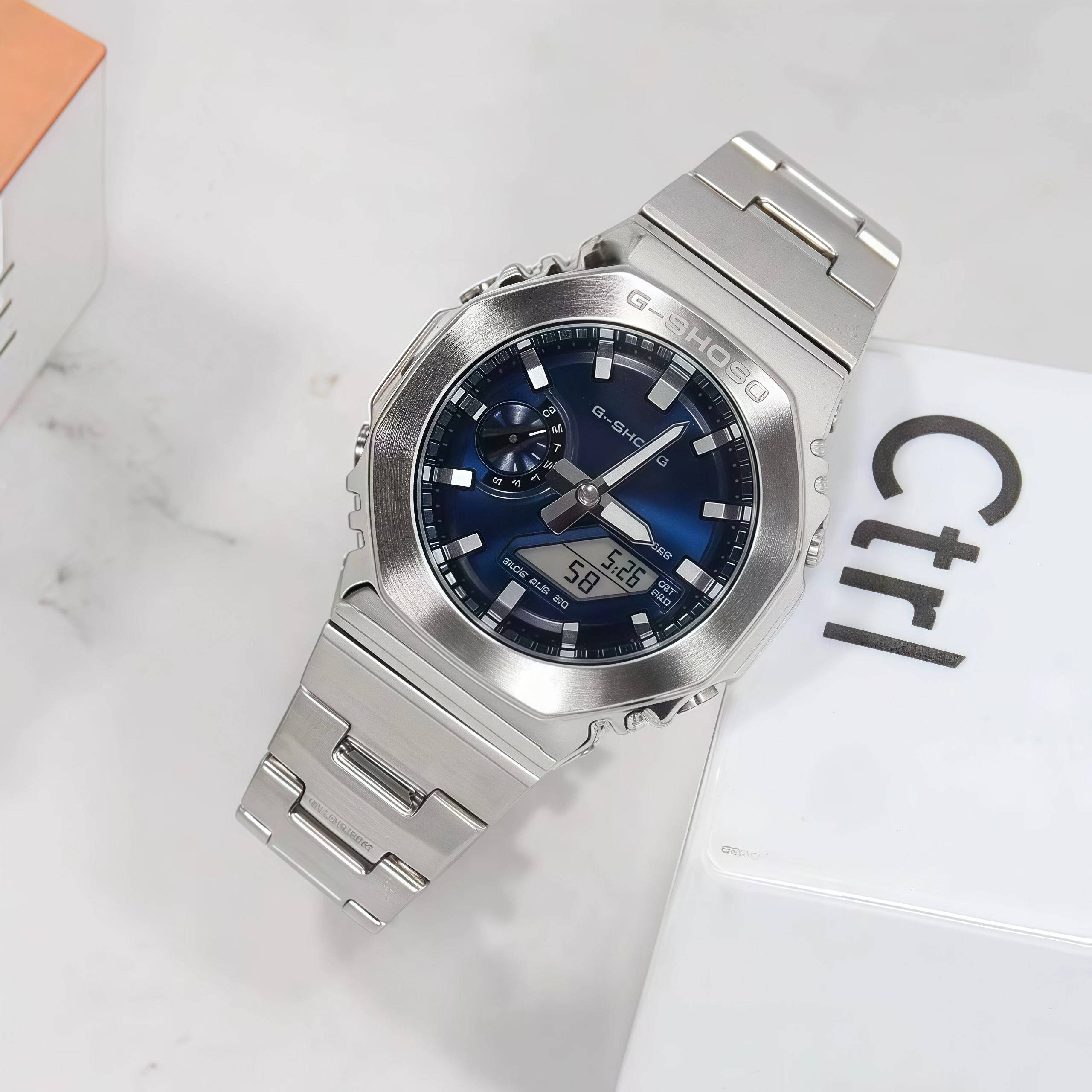 

Спортивные цифровые часы унисекс, светодиодные автоматические ручные подъемные лампы, стальной ремешок, мировое время, все гонки, операционные