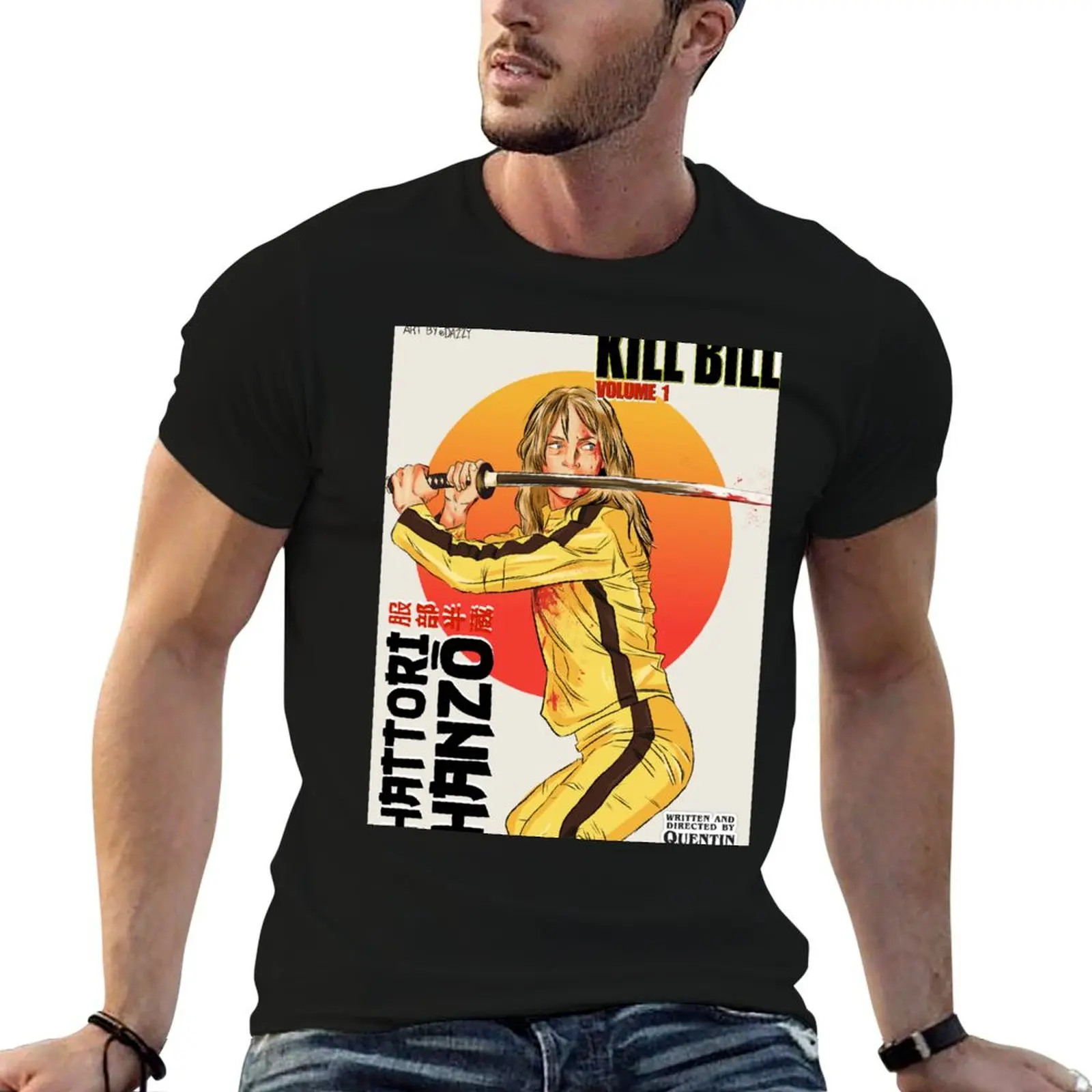 

for package BILL t t-shirt shirts KILL 1 man T-Shirt VOL designer cotton plain black