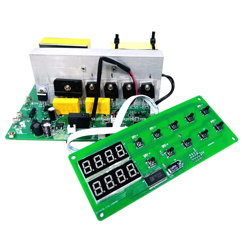 28khz-40khz 600W Ultrasonic Emitter Generator Circuit Board For OEM Ultrasonic Cleaning Machine Vegetable And Fruit Cleaning