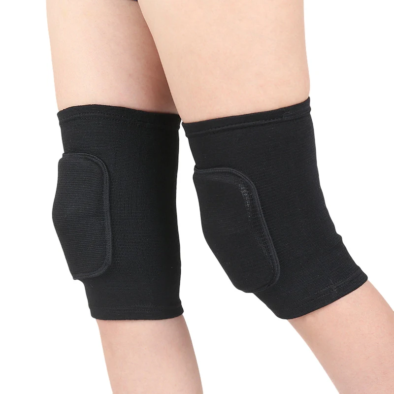 1Pair Sports Knee Pad Adults Kid Dance Knee Protector Elastic Thicken Sponge Knees Brace Support for Gym Yoga Workout Training